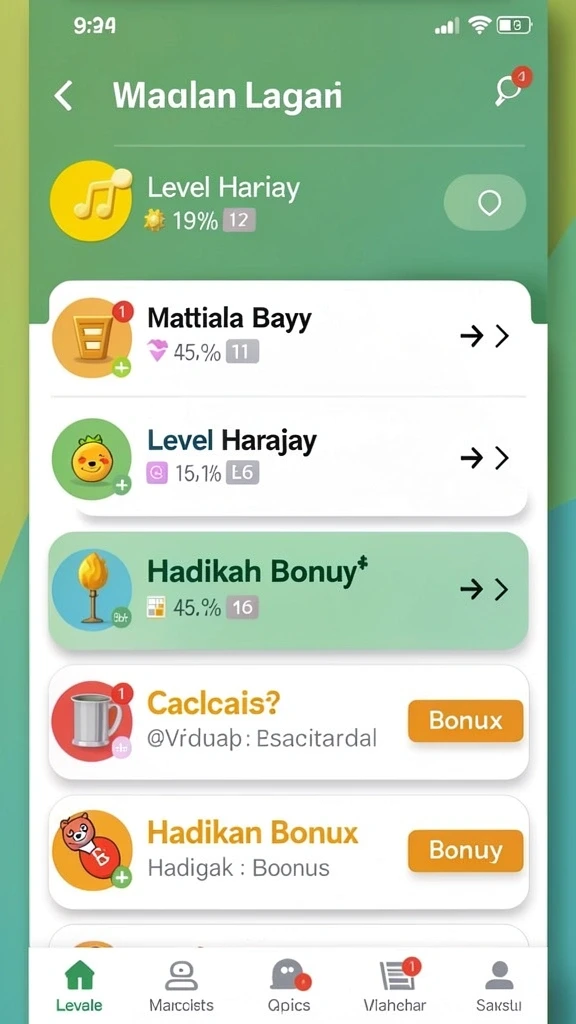 55rp - Level yang menantang dan seru untuk dimainkan.