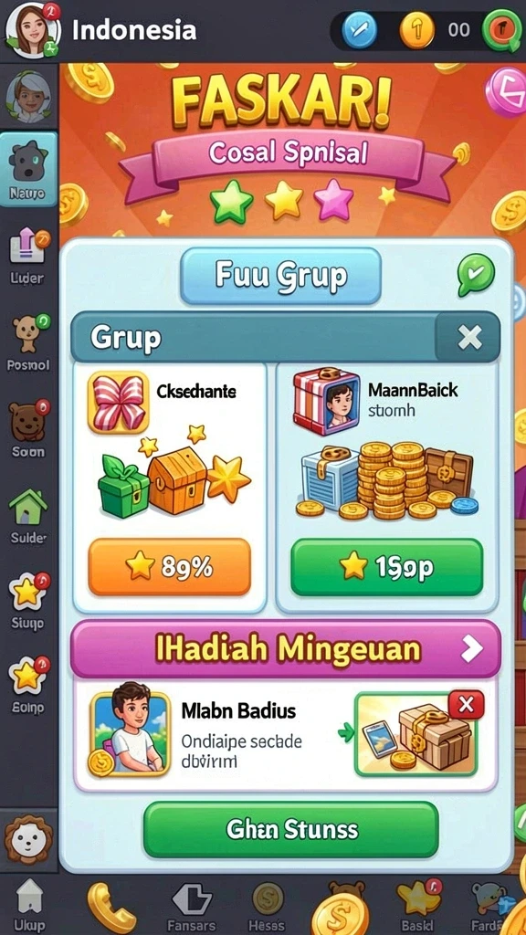 rebahin - Tantangan menarik di setiap level untuk diselesaikan.